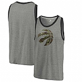 Toronto Raptors Fanatics Branded Camo Collection Prestige Tri-Blend Tank Top - Heathered Gray,baseball caps,new era cap wholesale,wholesale hats